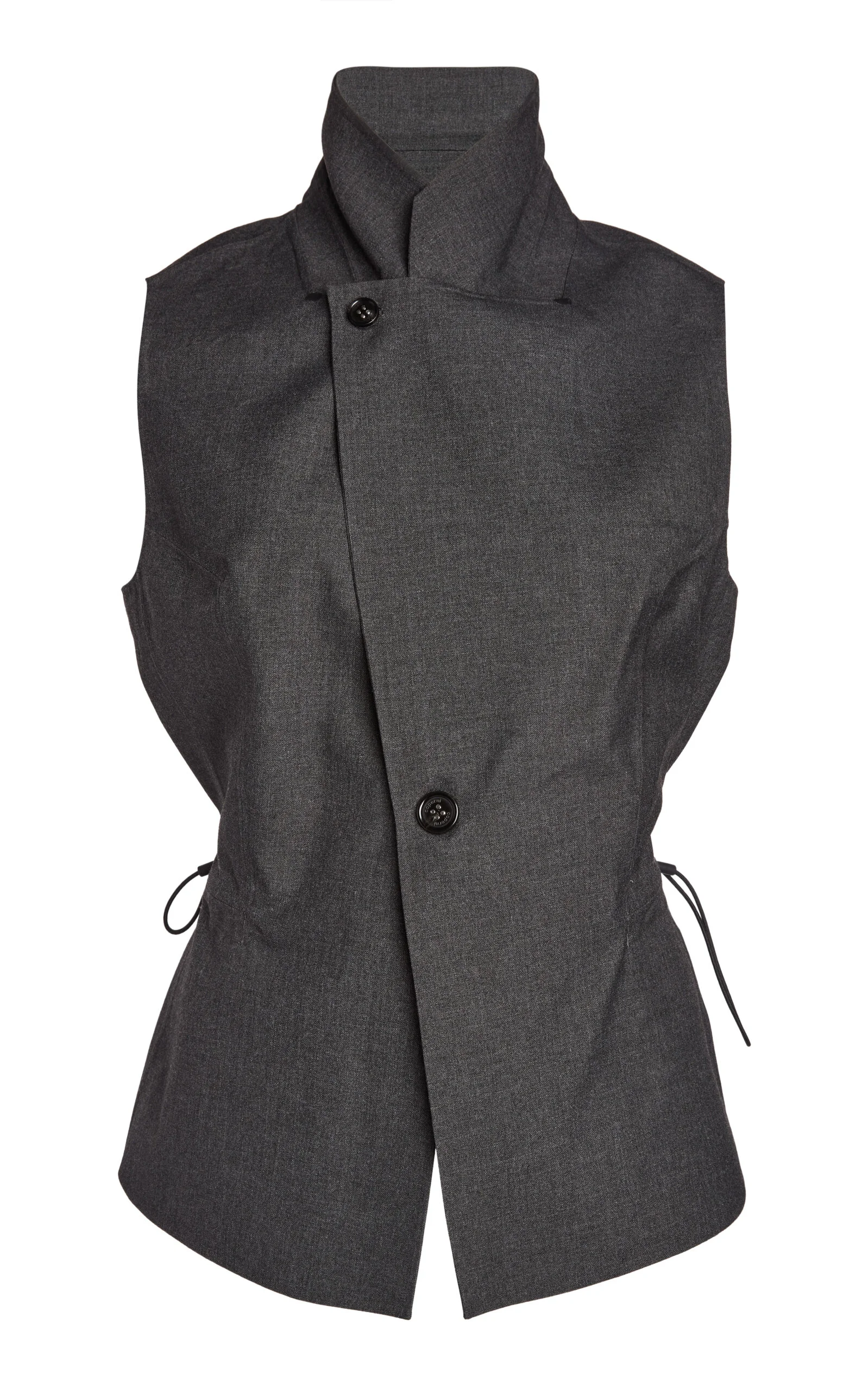Technical Tailored Vest grey - 1