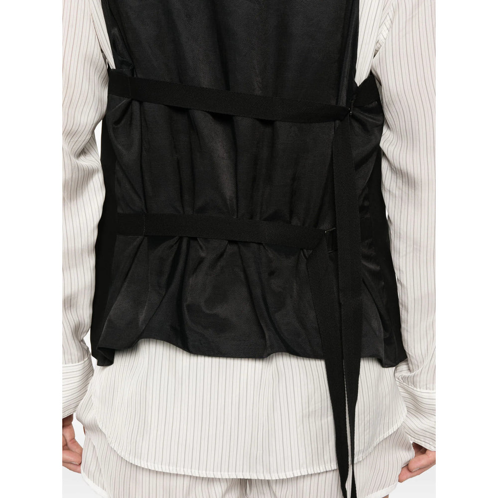 Ann Demeulemeester Black Jackets - Waistcoats & Gilets Men - 5