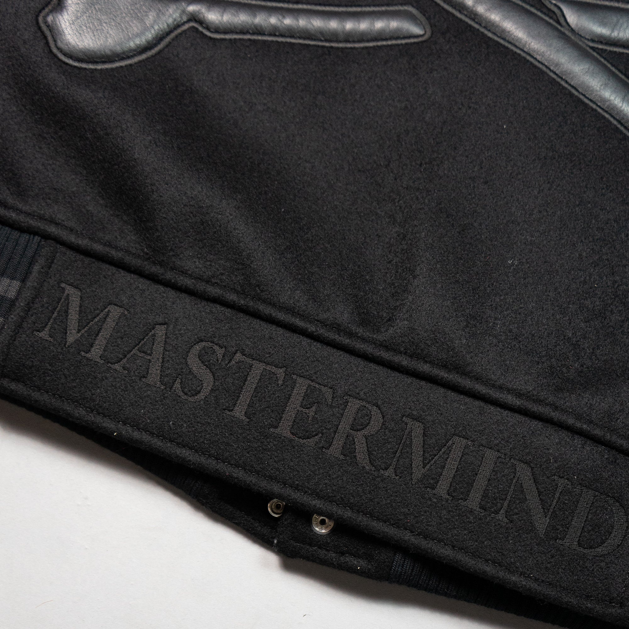 mastermind JAPAN CASHMERE VARSITY JACKET | REVERSIBLE mastermind JAPAN CASHMERE VARSITY JACKET | REVERSIBLE