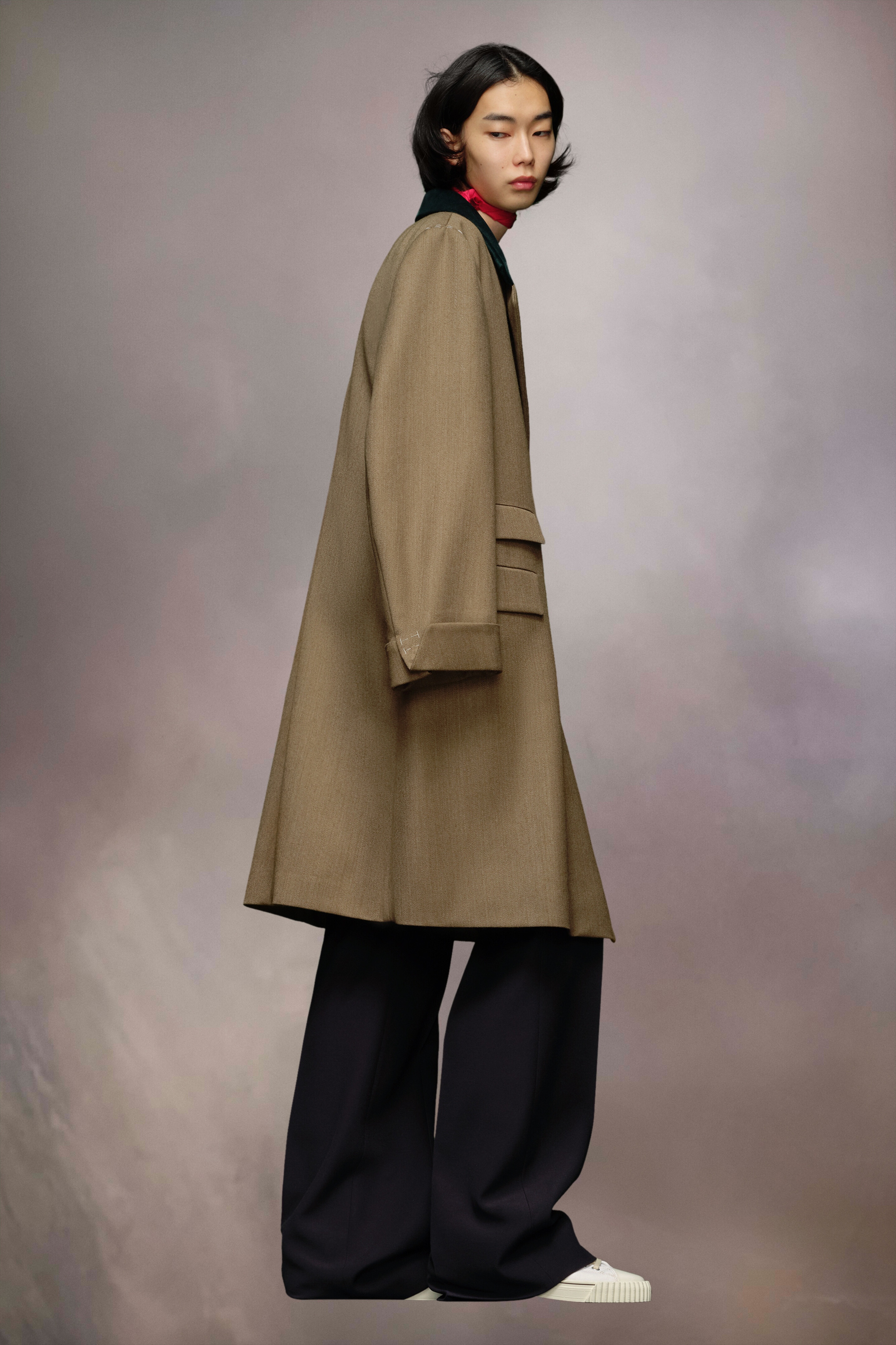work-in-progress wool coat - 7