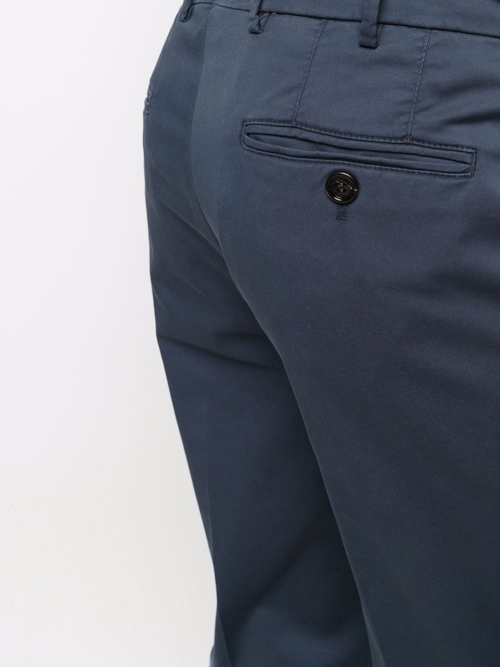 four-pockets cotton chinos - 5