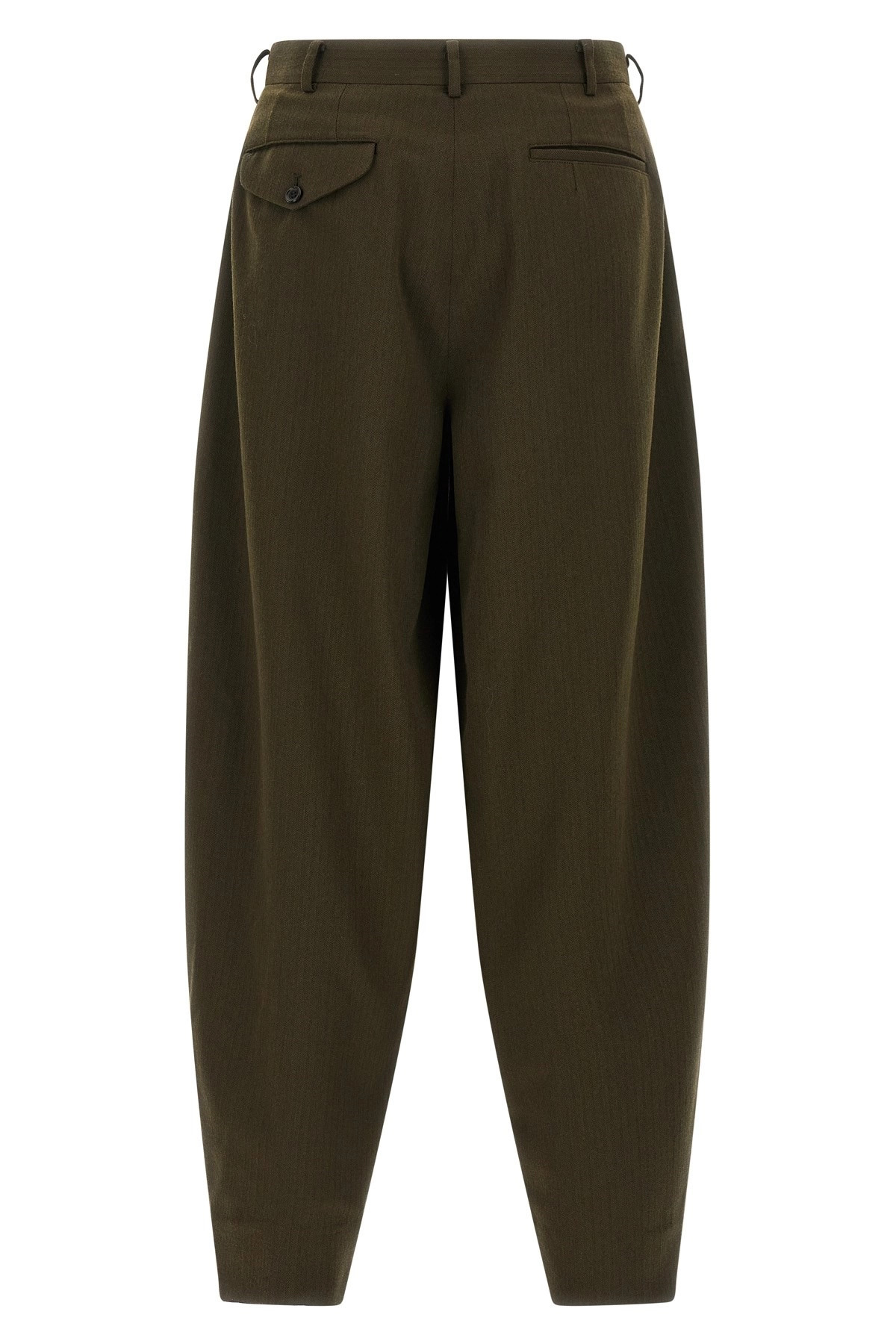 Herringbone wool pants - 2