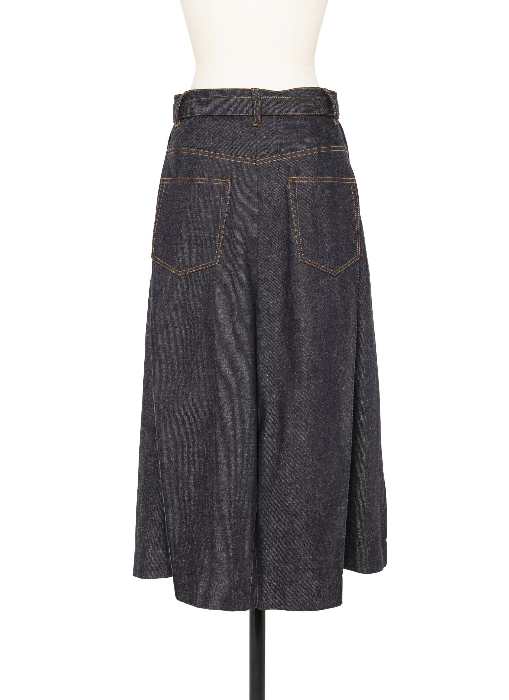 Denim Mix Skirt - 3