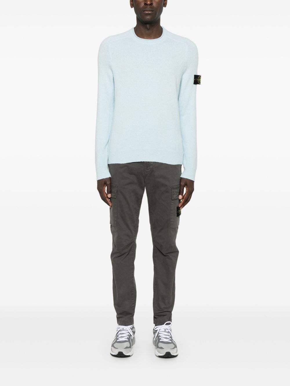 Compass-badge sweater - 2
