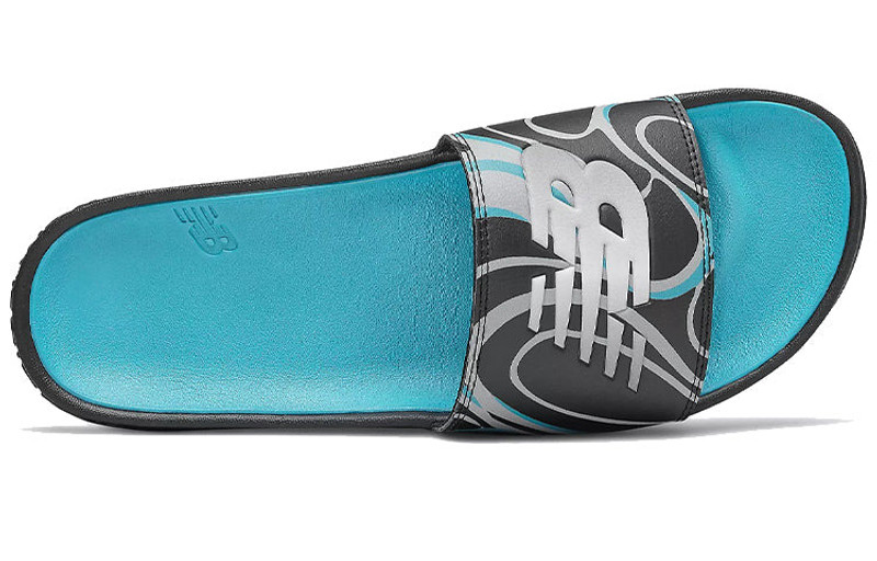 New Balance New Balance 200 Slides 'Black Virtual Sky' SMF200BL outlook