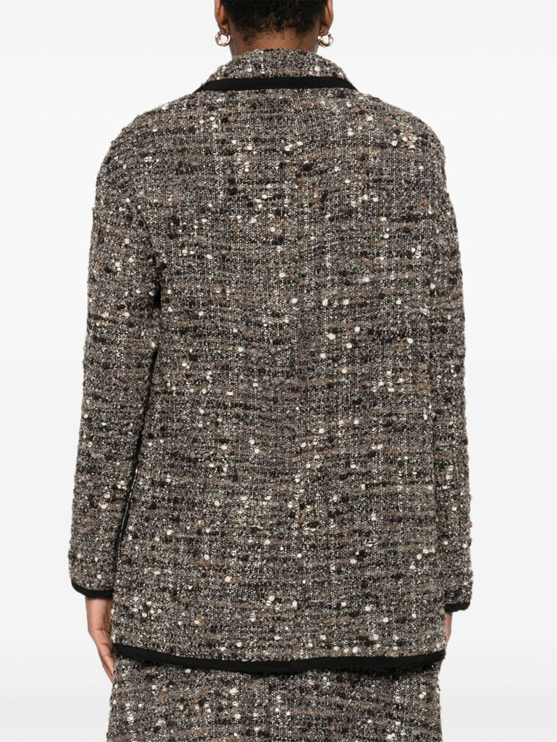 tweed trimmed coat 4