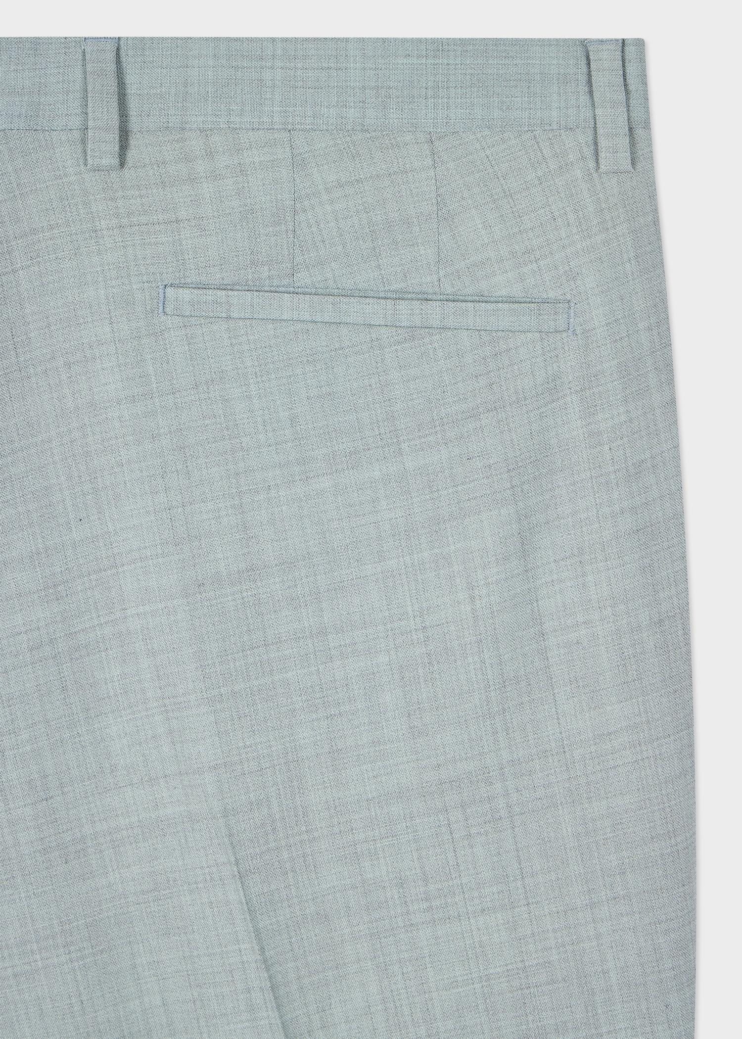 The Kensington - Light Blue Marl Overdyed Stretch-Wool Suit - 5