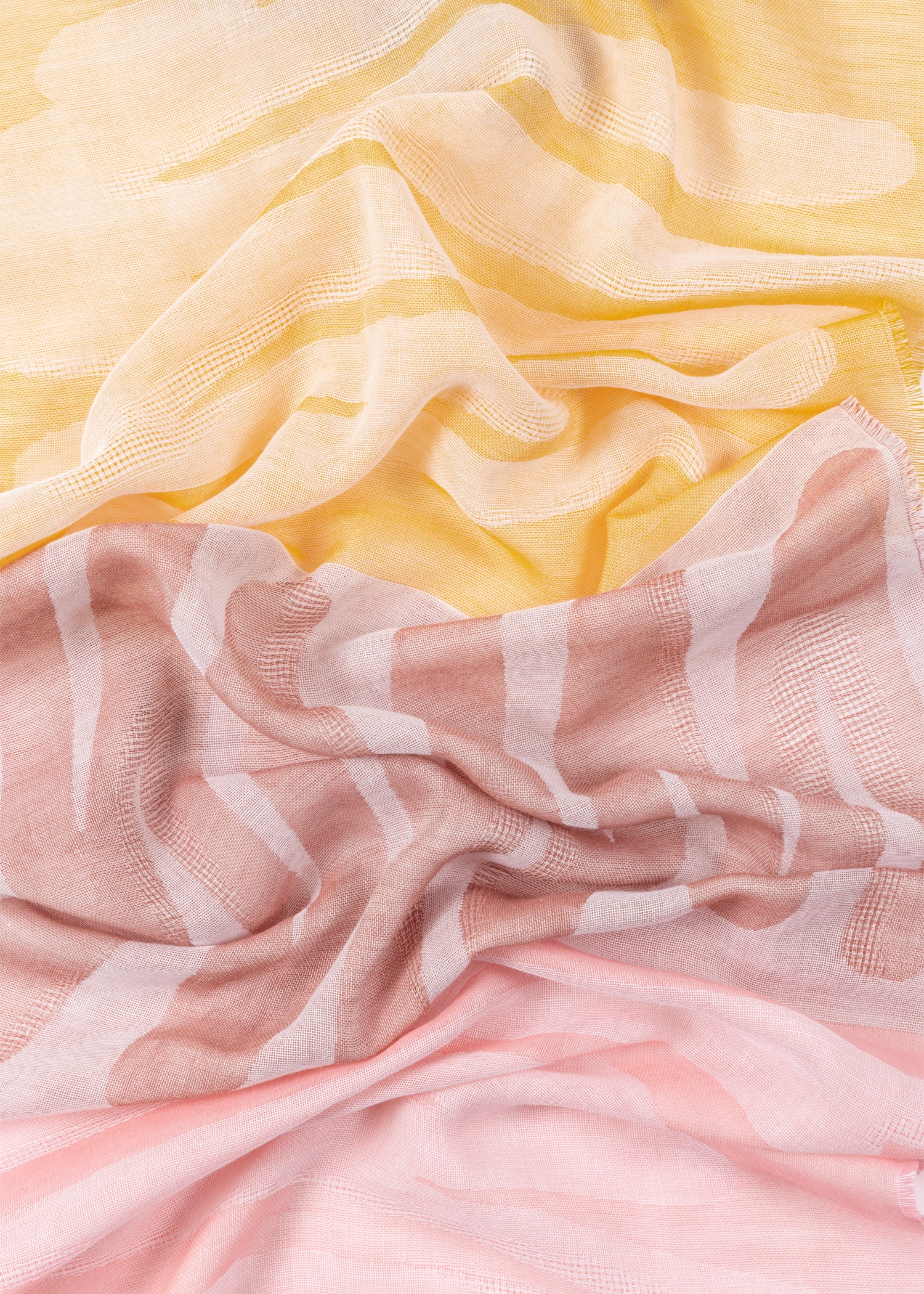 Women's Pastel 'Paint Stroke' Scarf - 4