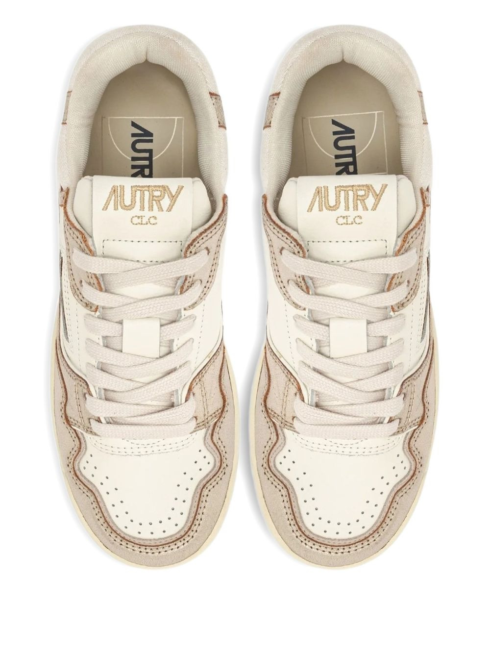 leather sneakers - 4