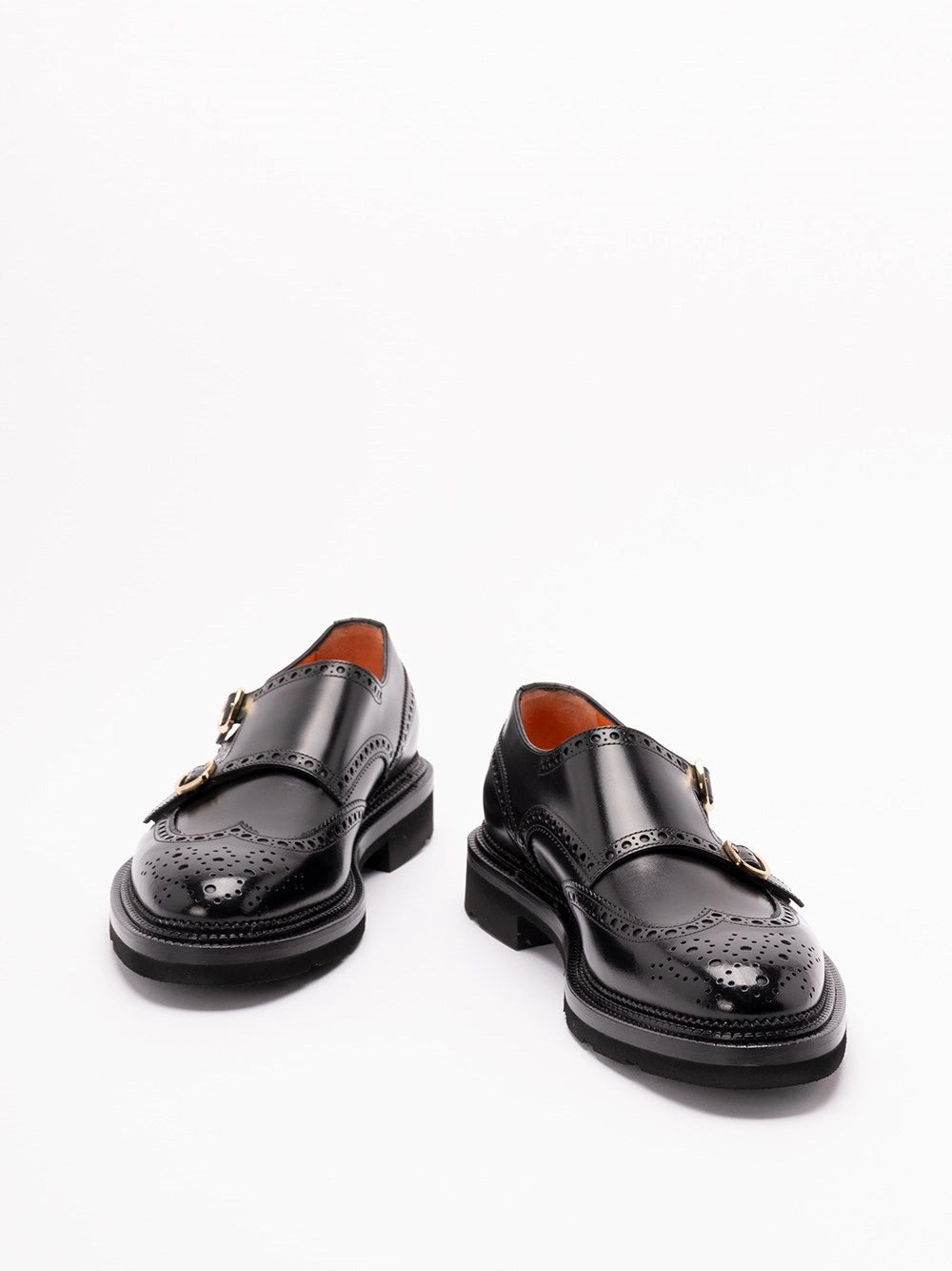 Santoni Men `Kalamabuck` Buckled Shoes - 2