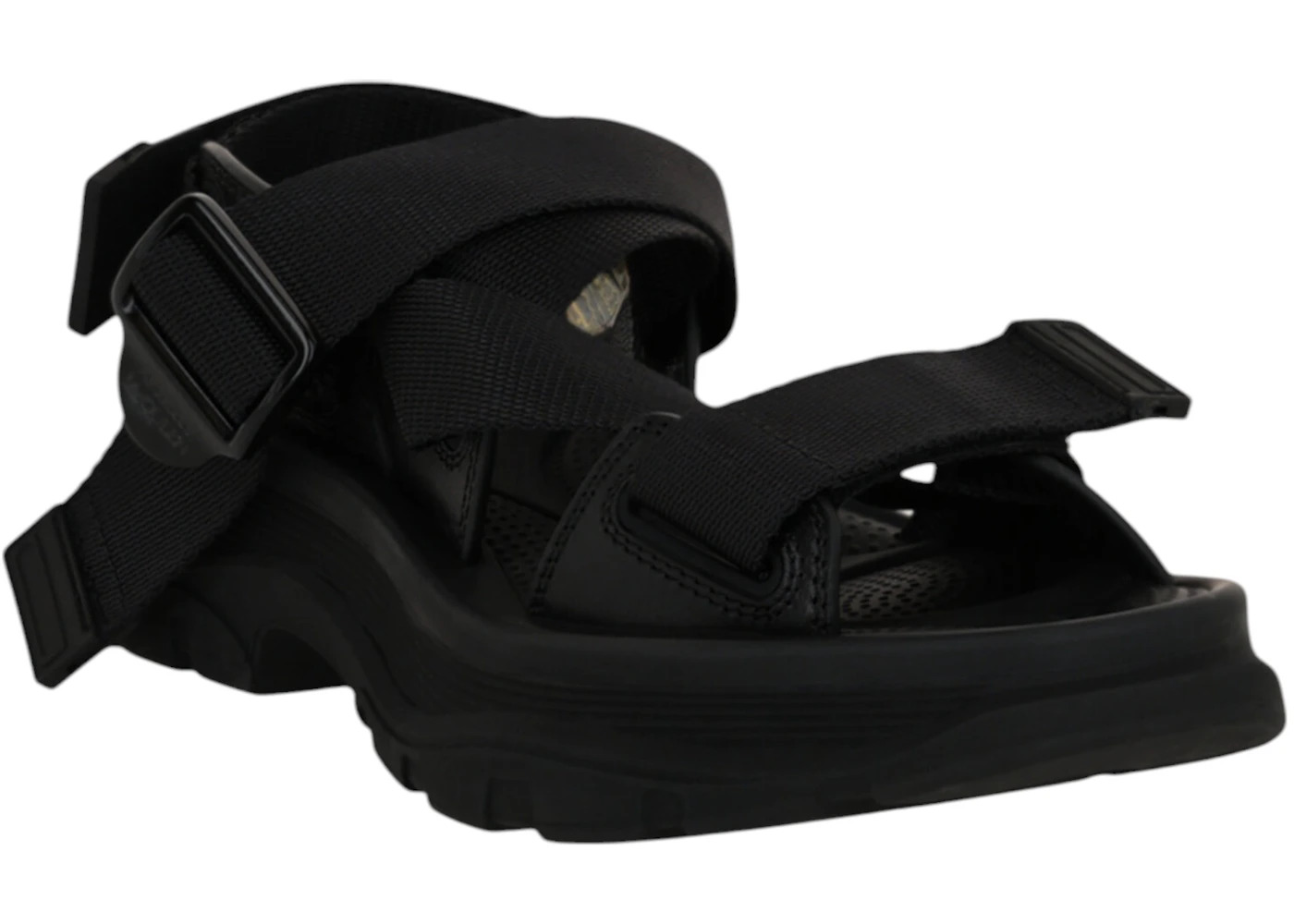 Alexander McQueen Tread Sandals Black Black (Women's) - 2