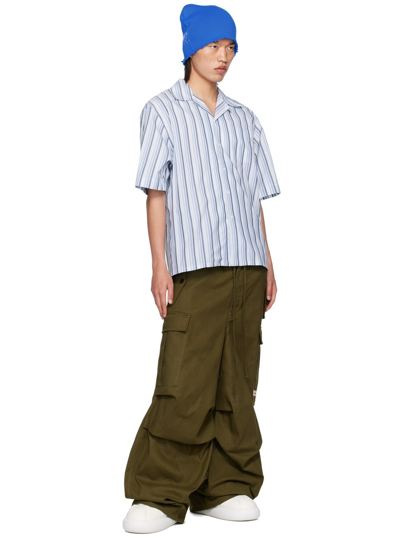 Marni Blue Striped Shirt outlook