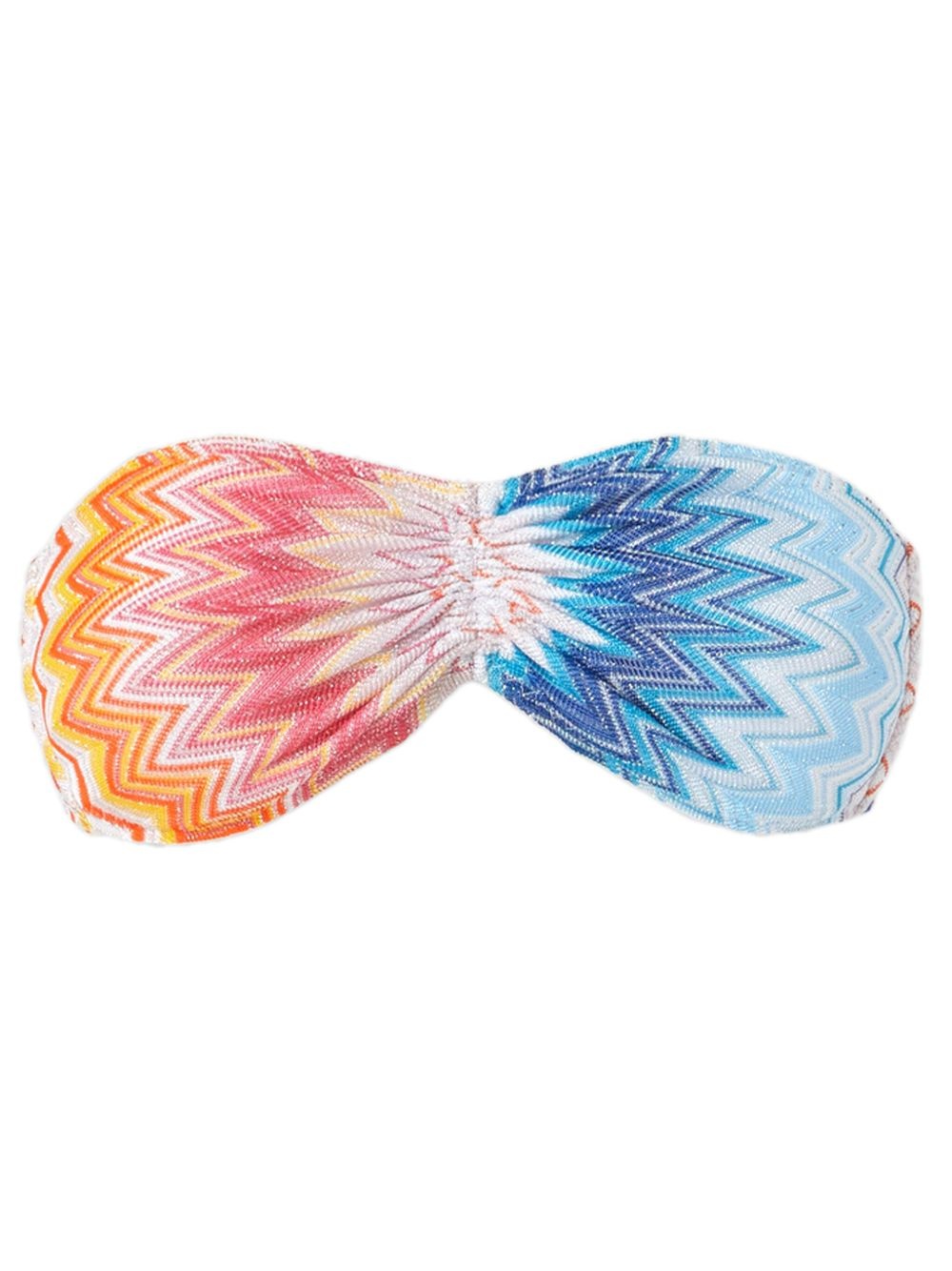 zigzag-knit bikini set - 2