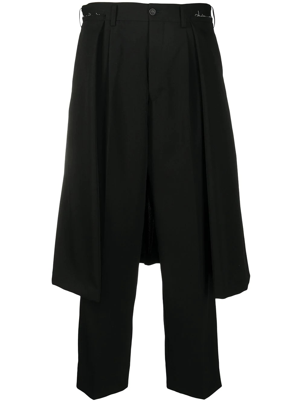 deconstructed skirt trousers - 1