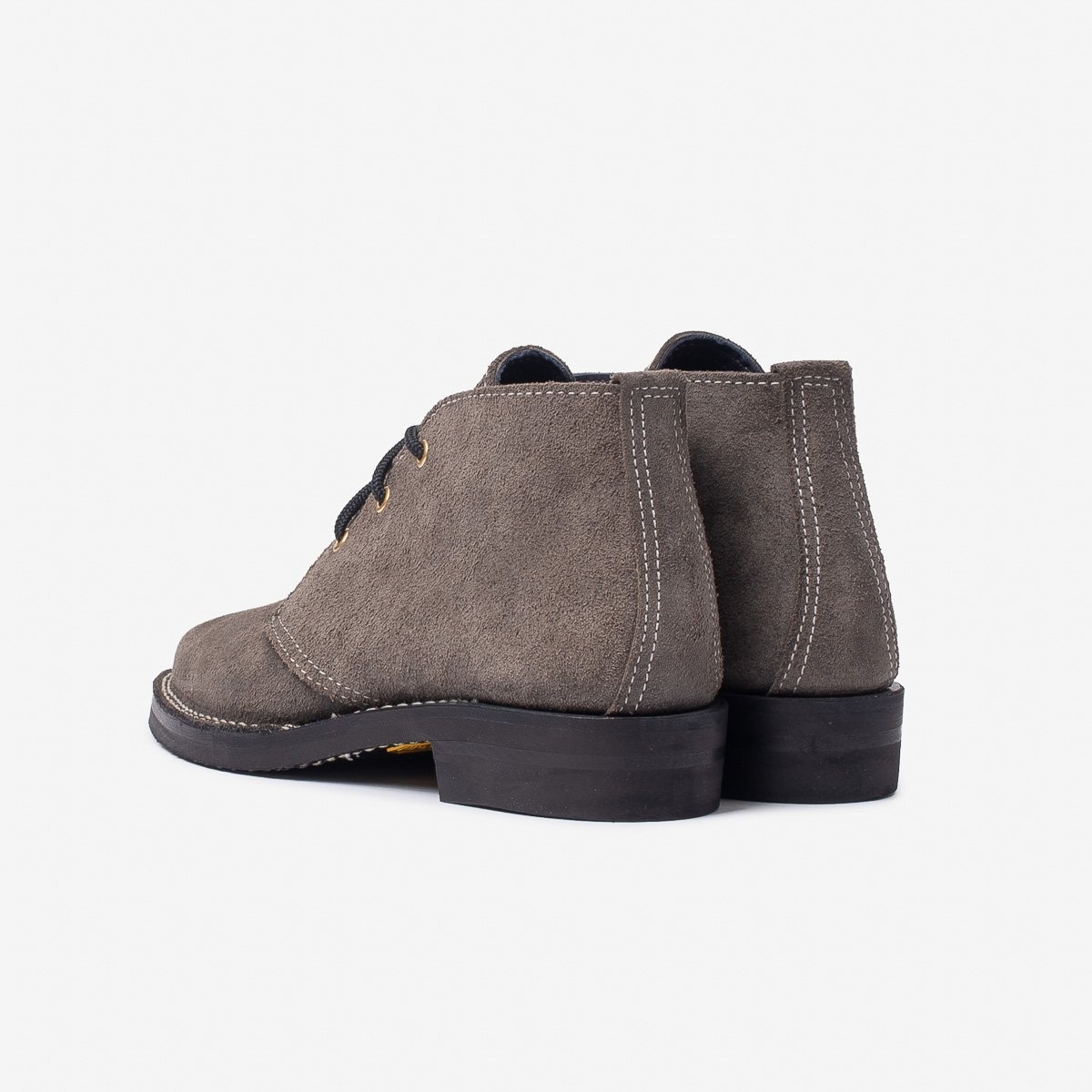Iron Heart Int'l x Wesco® - Chukka Boot - Charcoal Roughout - 3