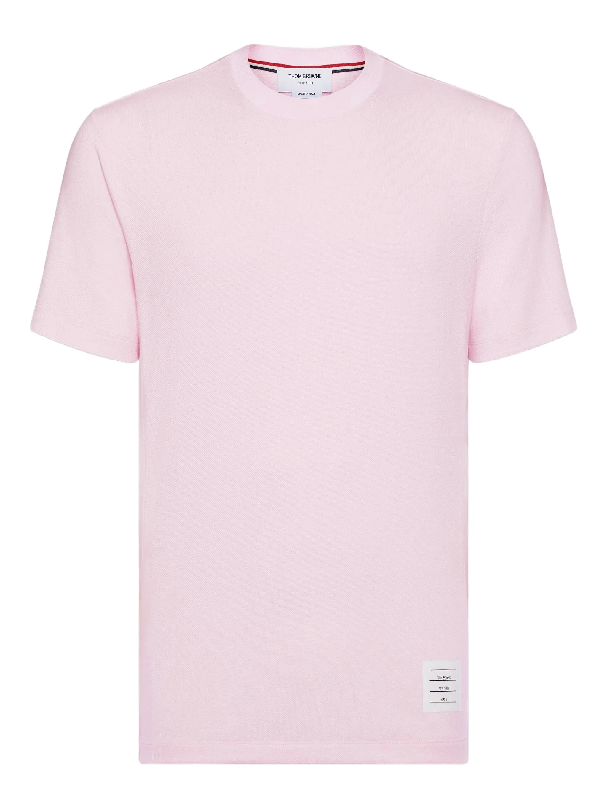 Classic Pique Rib Cuff RWB Tee - 1