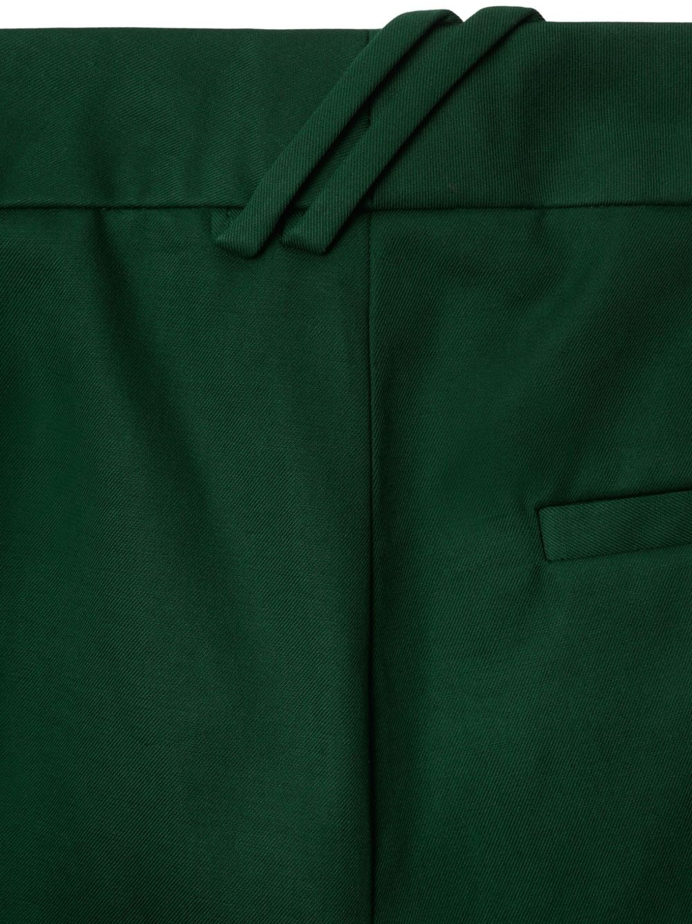 pleated cotton trousers - 5