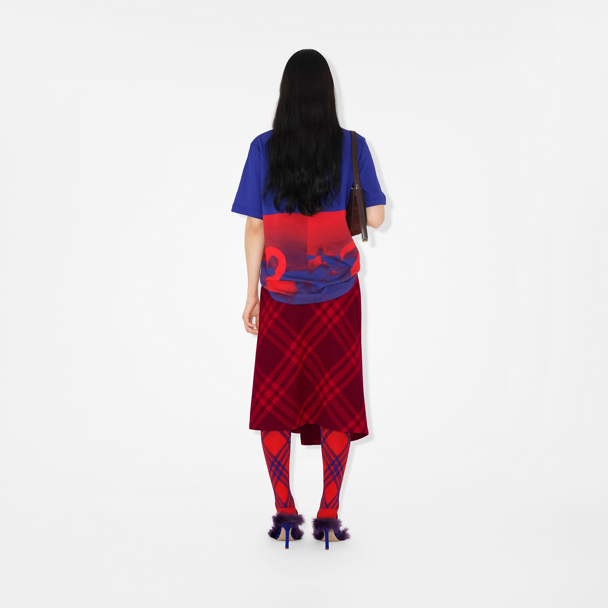 Swan Print T-shirt - 4