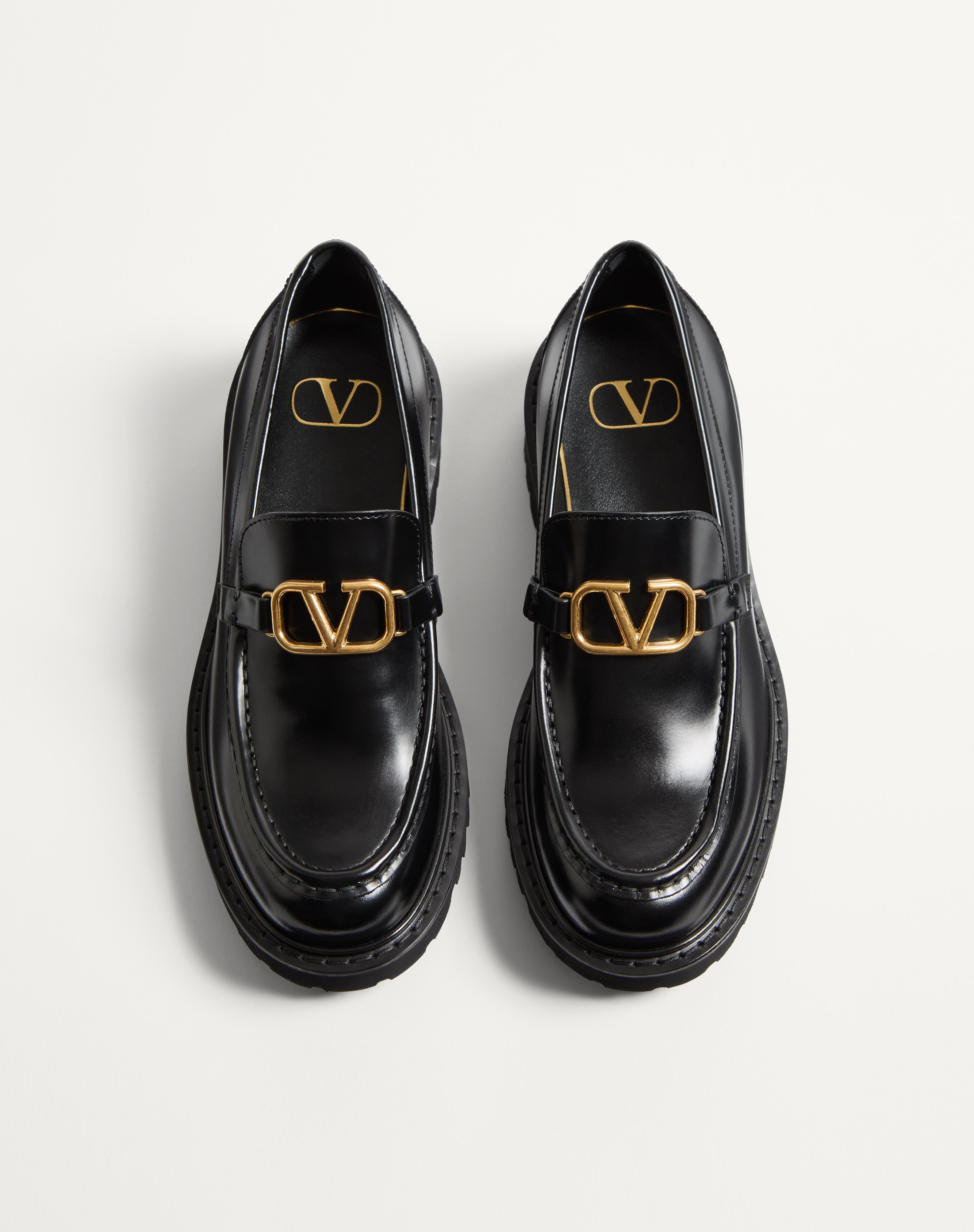 VLOGO SIGNATURE CALFSKIN LOAFER - 4