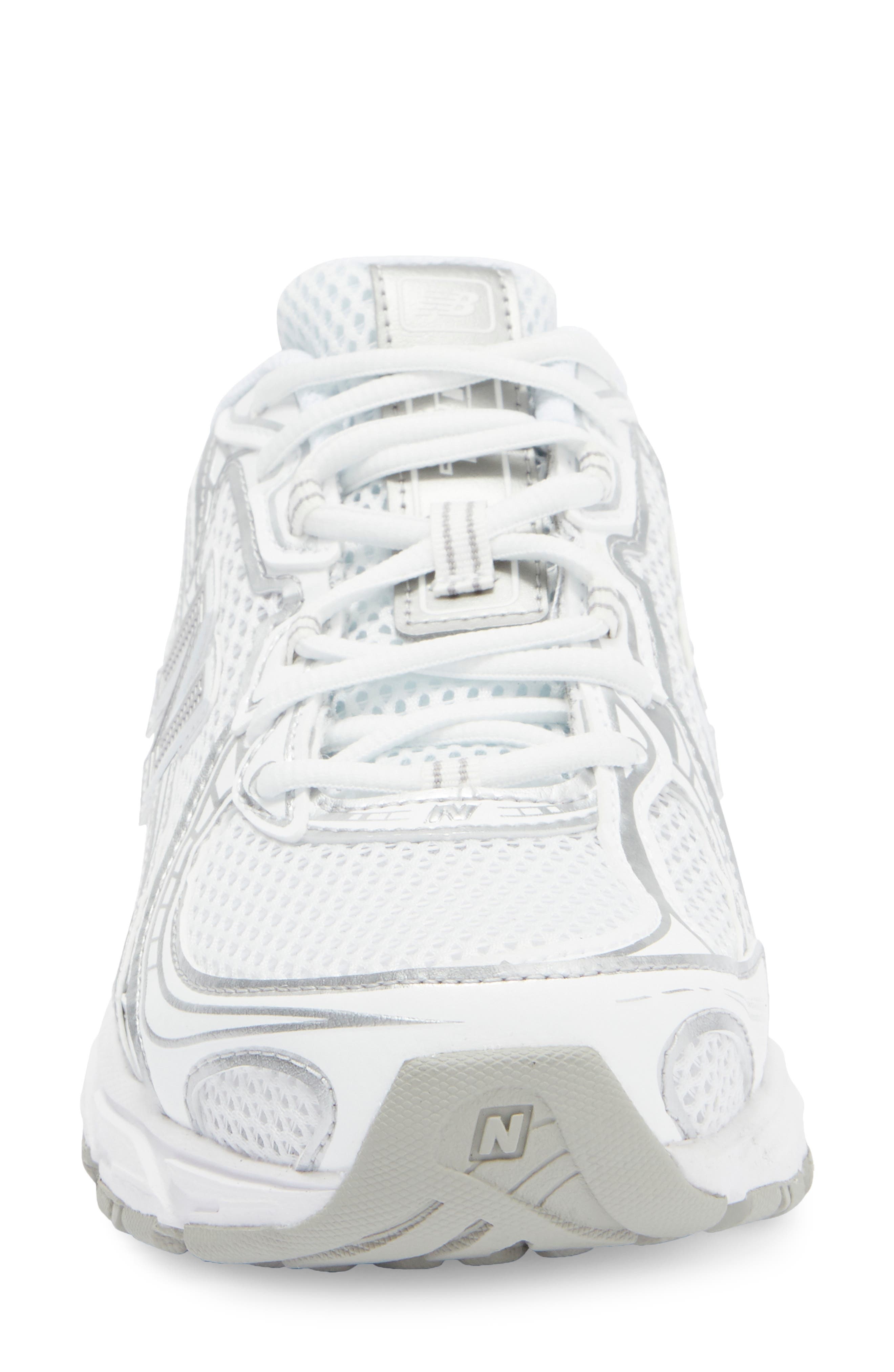 New Balance Gender Inclusive 740 Sneaker in White/Silver Metallic at Nordstrom - 4