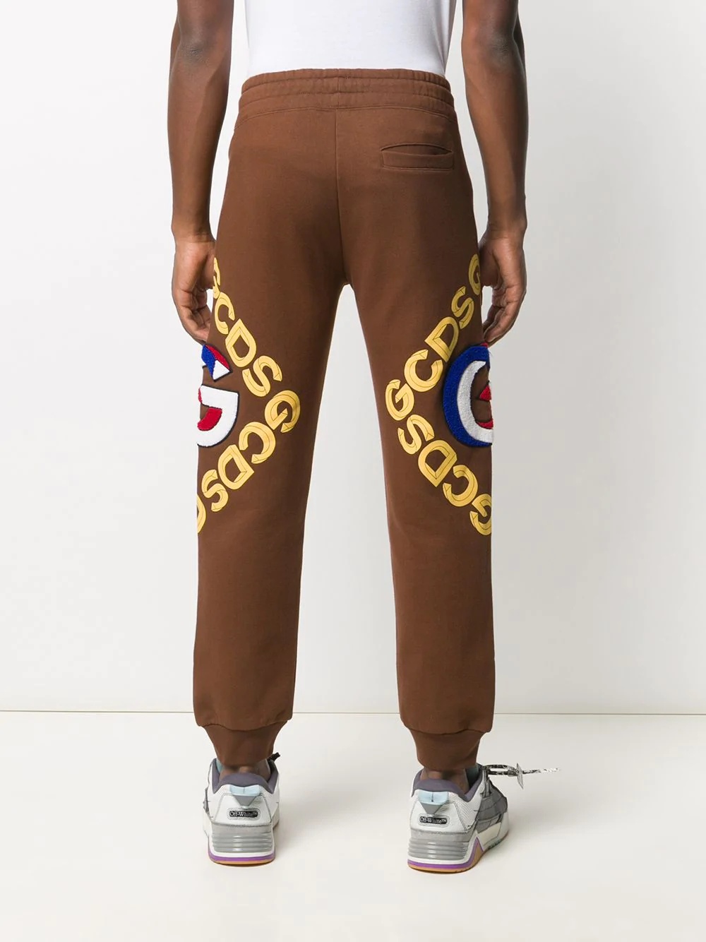 graphic logo track pants - 4