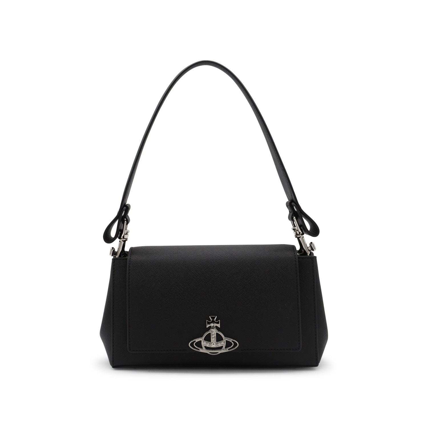 BLACK TOP HANDLE BAG - 1