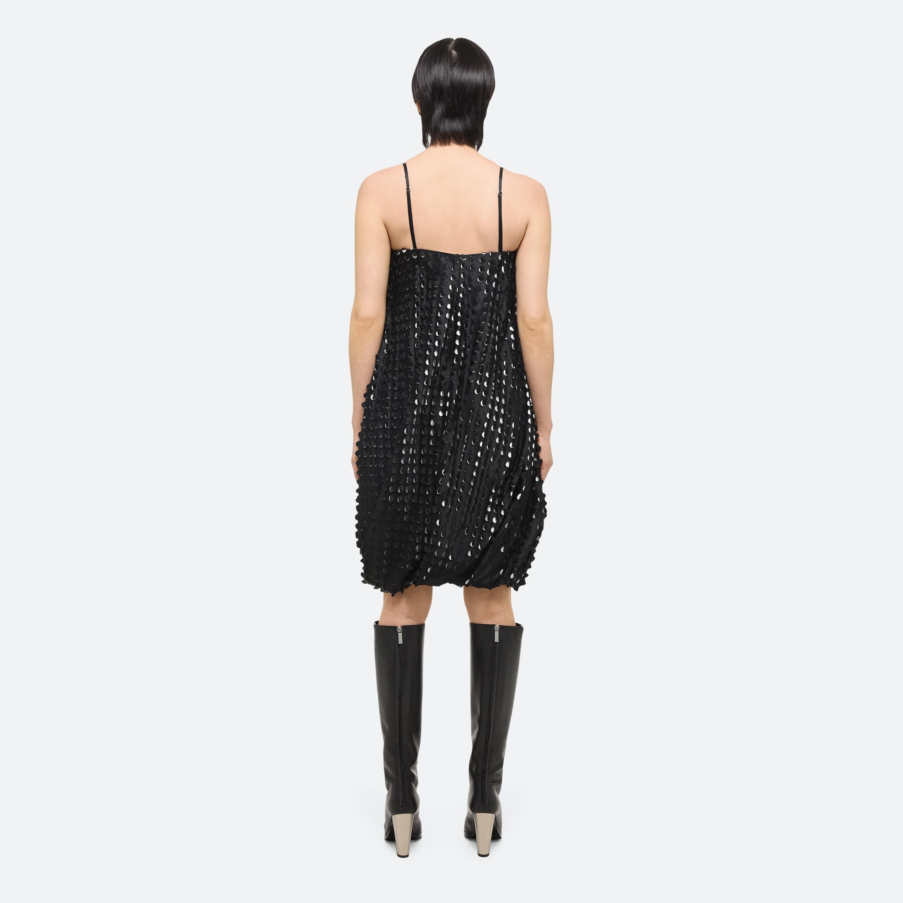 HOLE-PUNCHED BUBBLE DRESS - 5