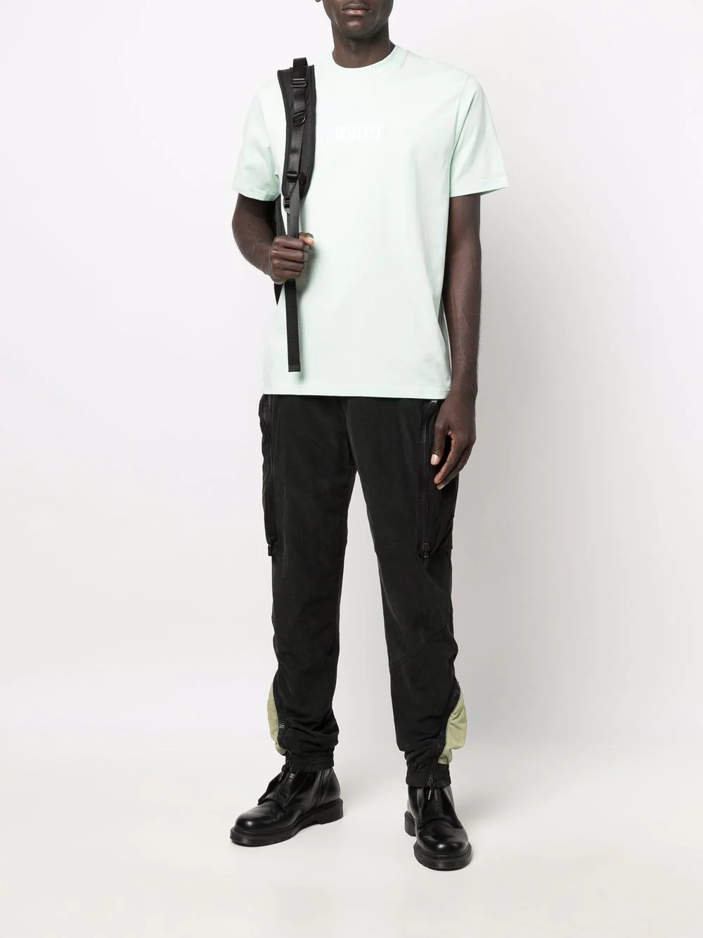 Duster logo-embroidered T-shirt - 3