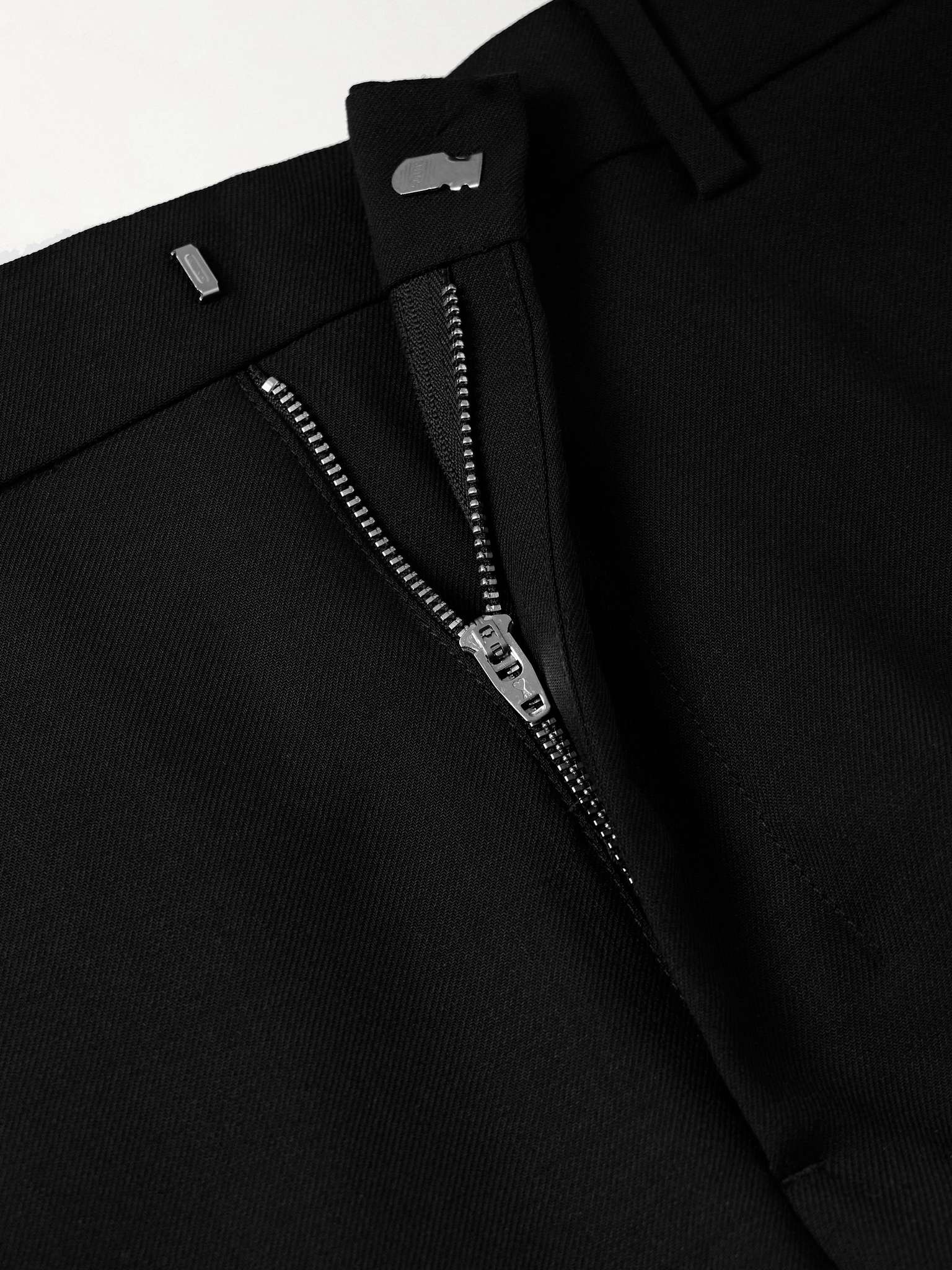 Straight-Leg Virgin Wool-Gabardine Trousers - 6