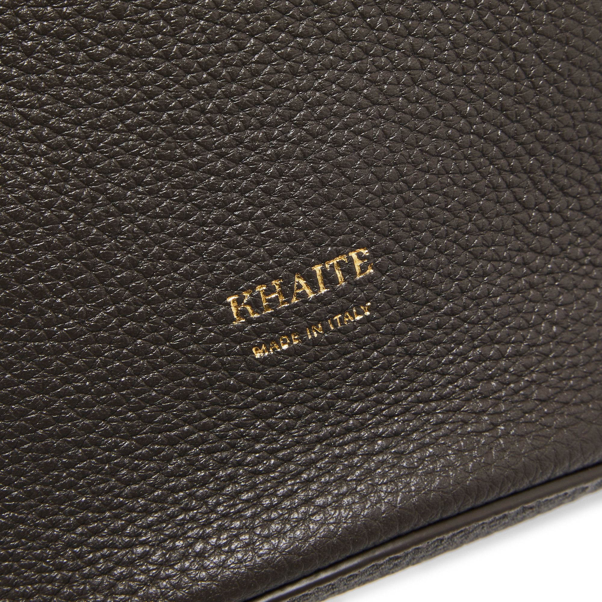 Khaite Small Lotus Tote Bag 'Dark Brown' - 3
