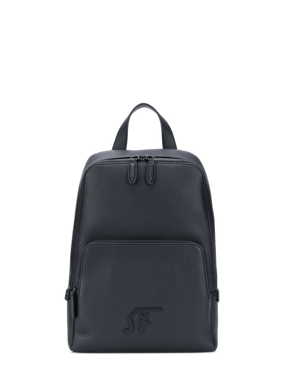 logo plaque backpack - 1