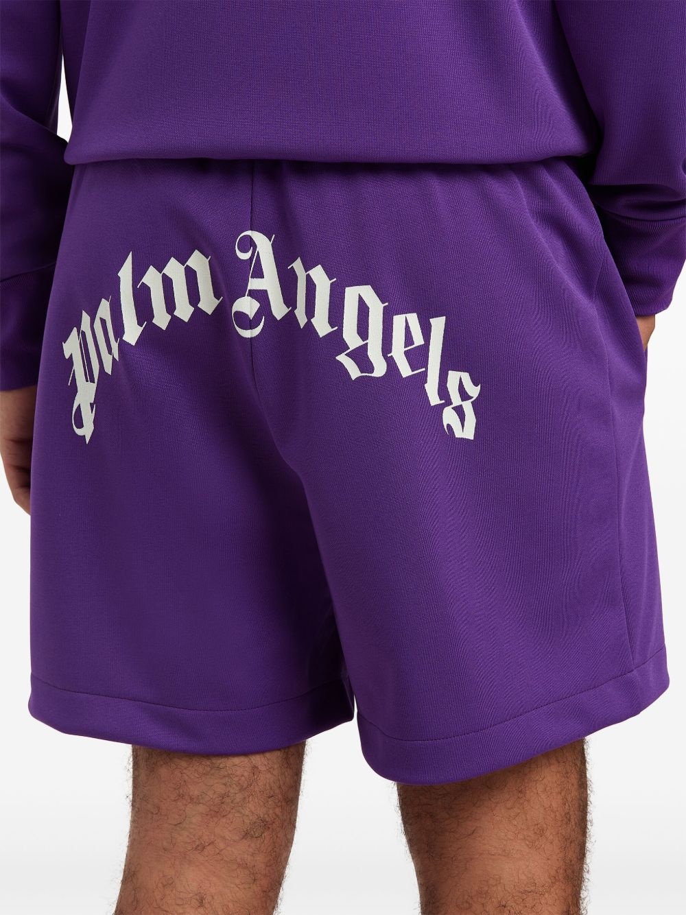 logo track shorts - 6