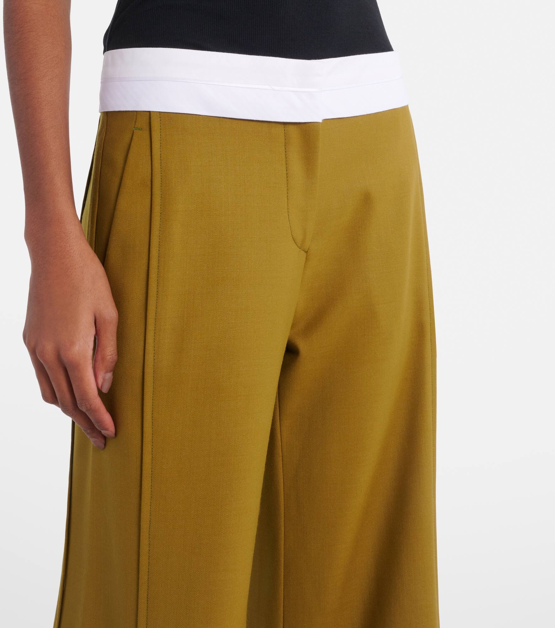 High-rise straight pants - 3