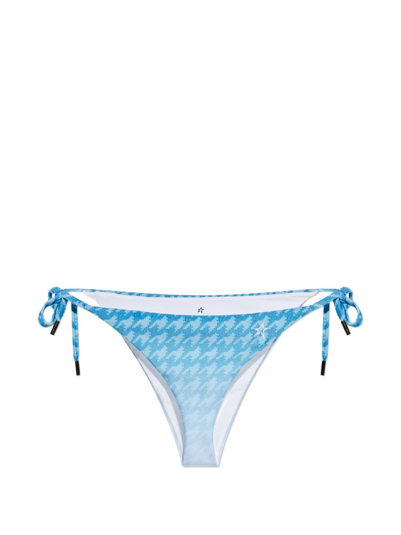 houndstooth-pattern bikini bottoms 1