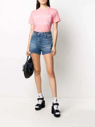 MSGM logo-print cotton T-shirt outlook