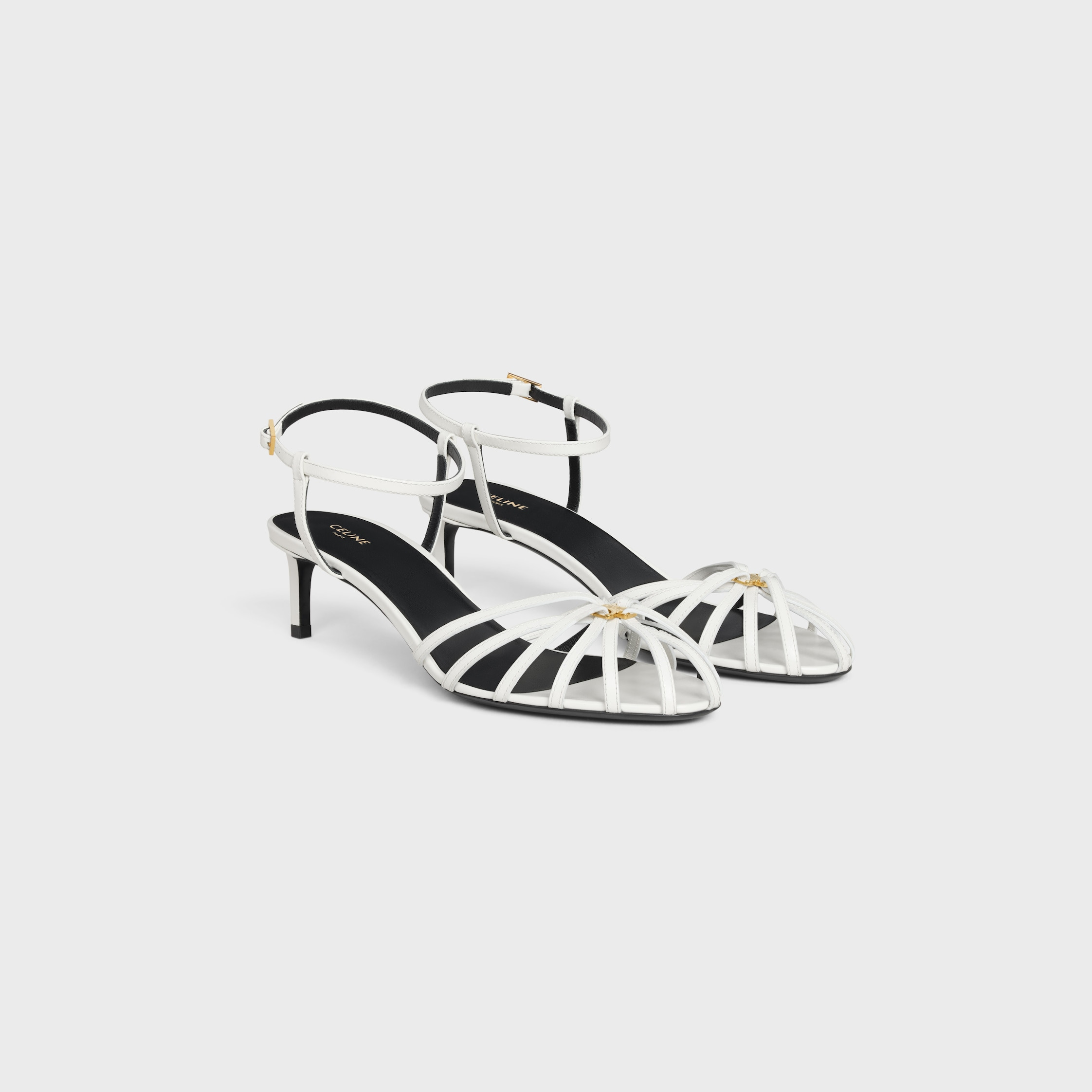 CELINE TRIOMPHE SANDAL in LAMBSKIN - 2