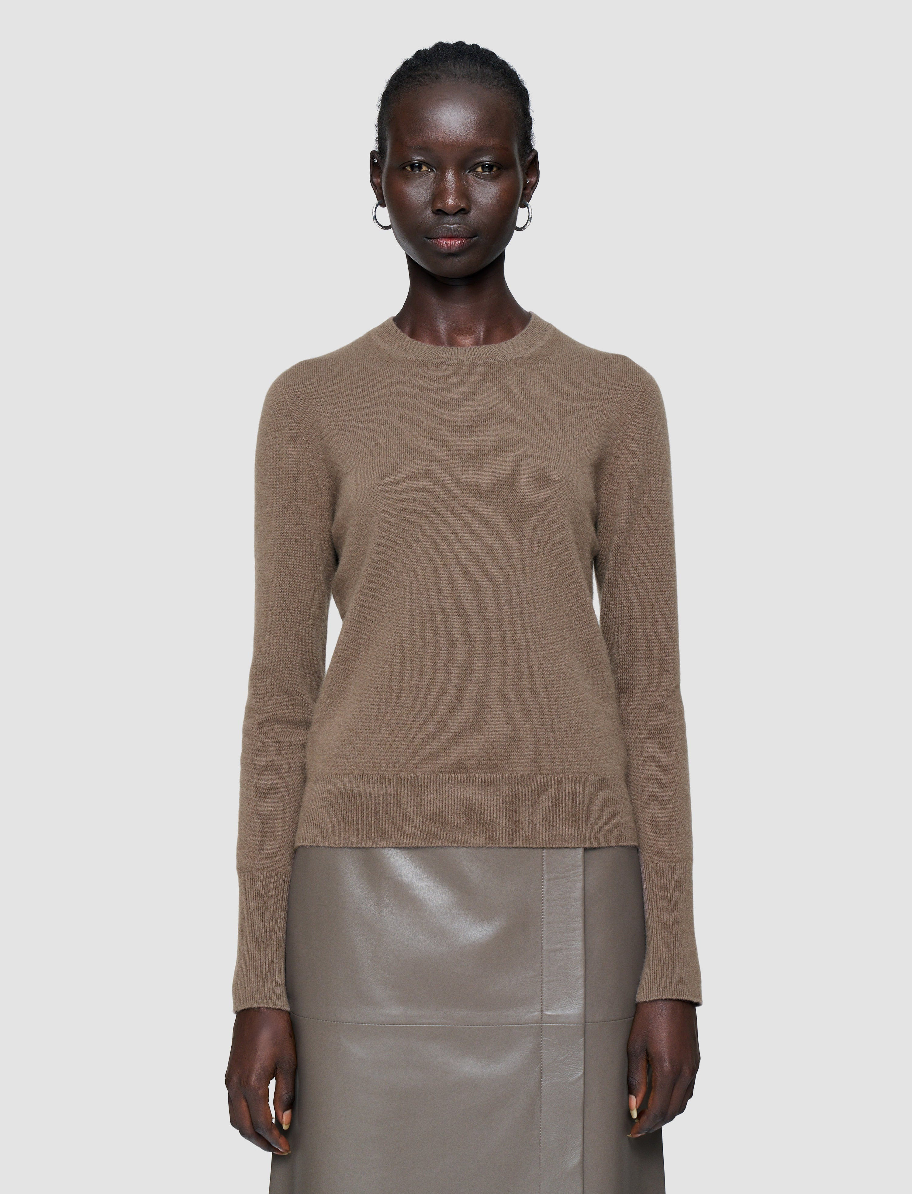 Light Pure Cashmere Round Neck Jumper - 3