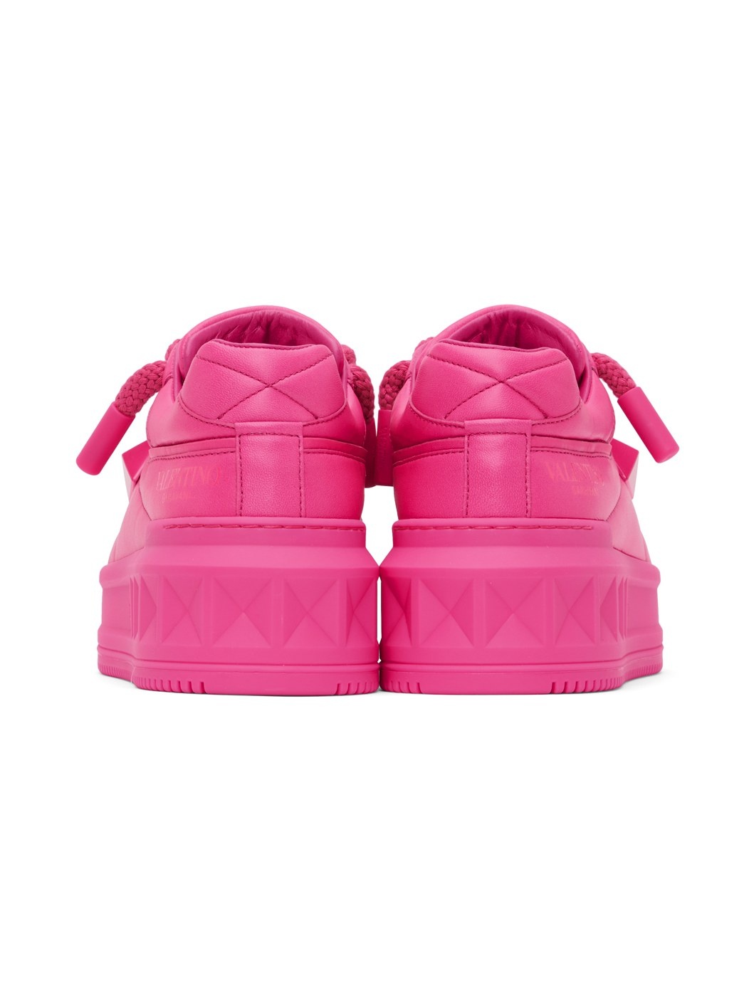 Pink One Stud XL Sneakers - 2