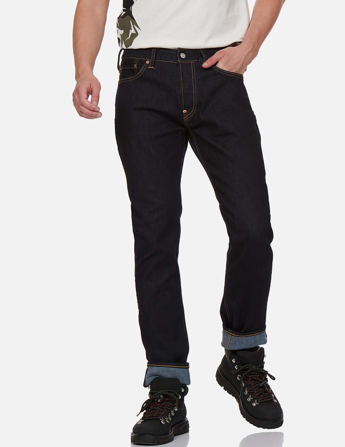 DUO-COLOR SEAGULL CARROT FIT JEANS #2017 - 4