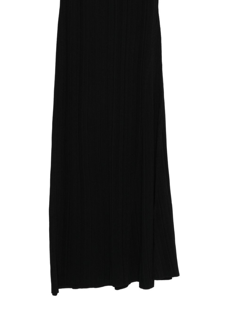 Arty plissé knit midi dress 3