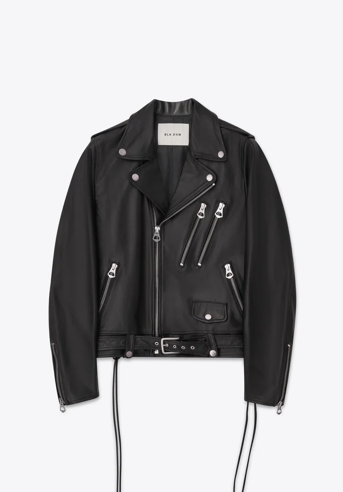 LEATHER JACKET 15 BLACK - 1