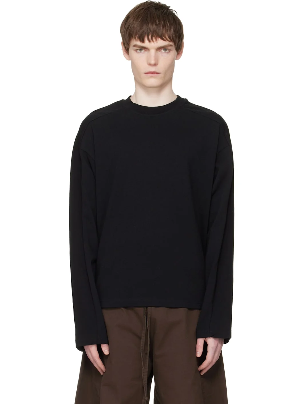 Black Heavy Long Sleeve T-shirt - 1