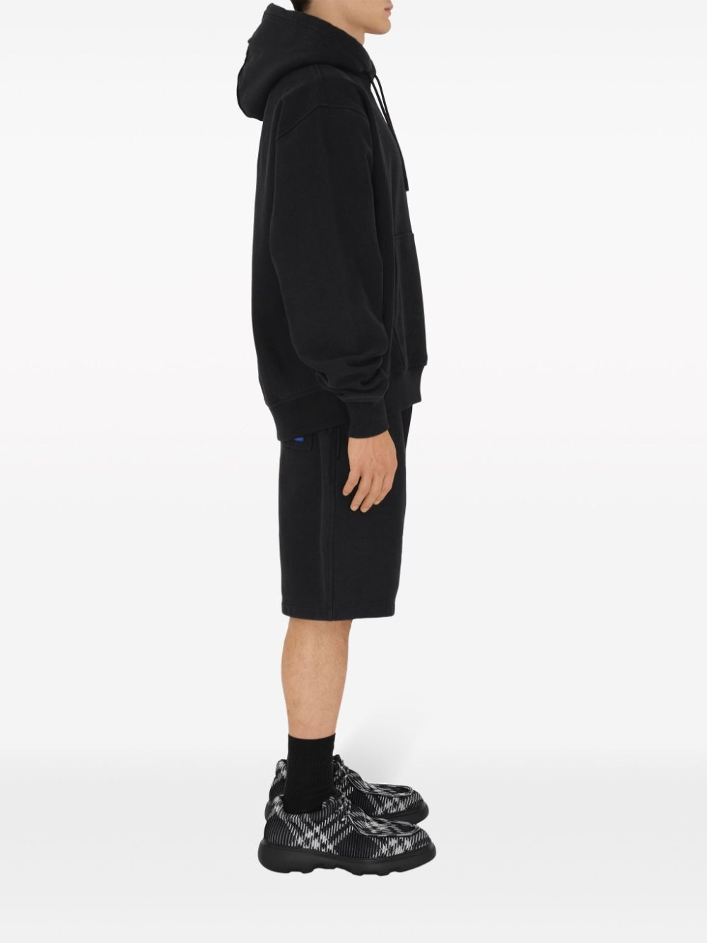 EKD-appliquÃ© cotton hoodie - 3