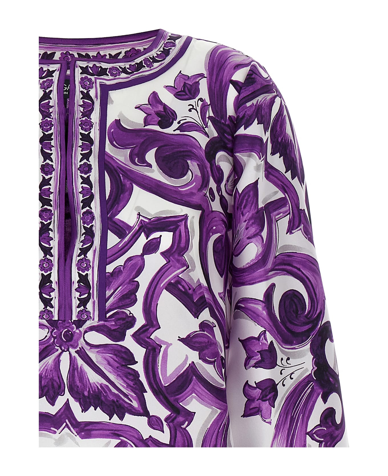 'maiolica' Print Mini Dress - 3