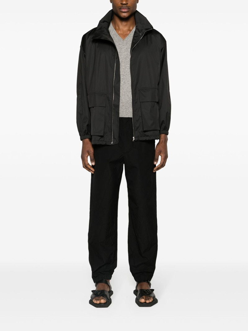AURALEE concealed-hood cargo jacket outlook