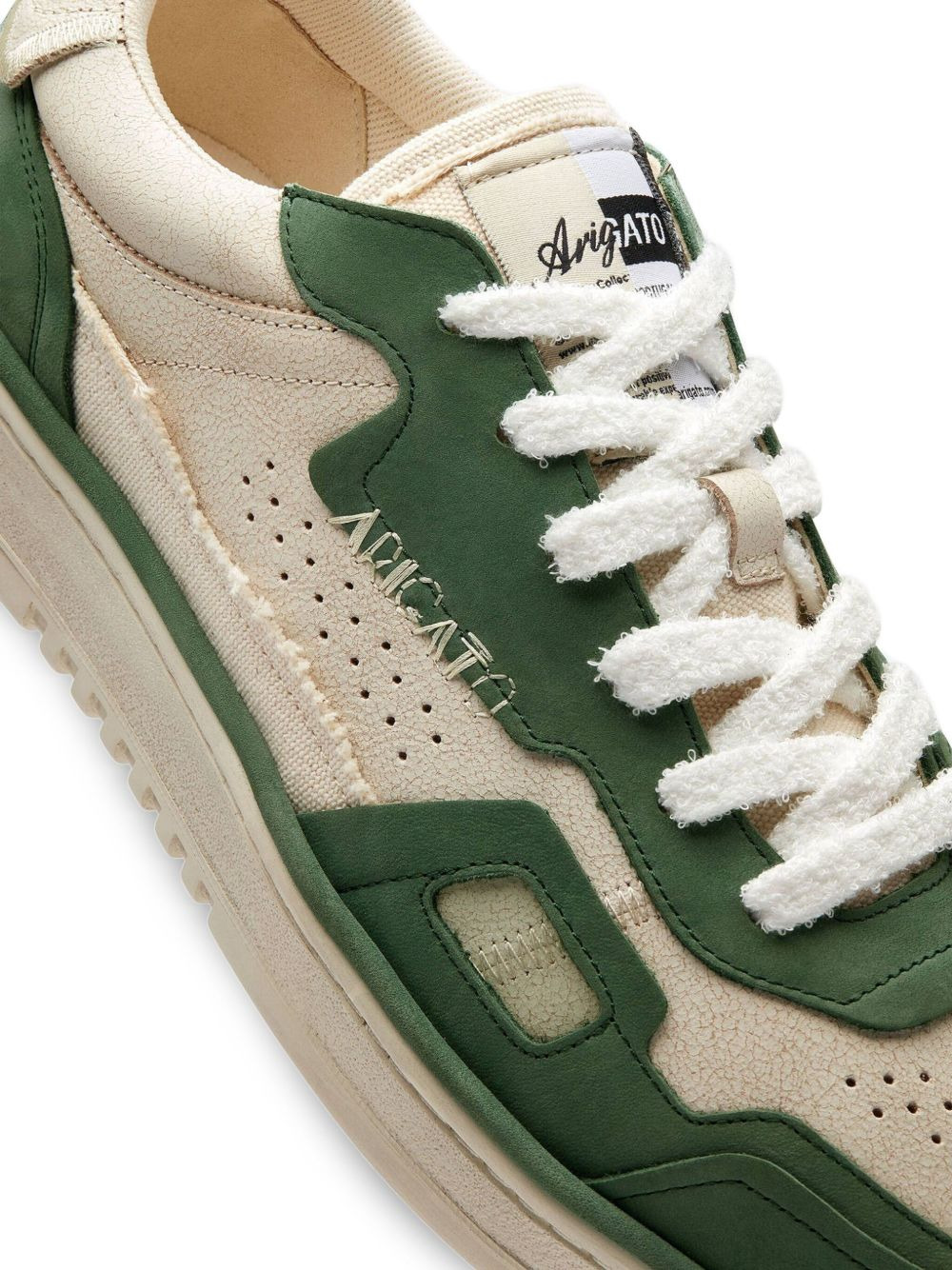 Dice Patchwork leather sneakers - 4