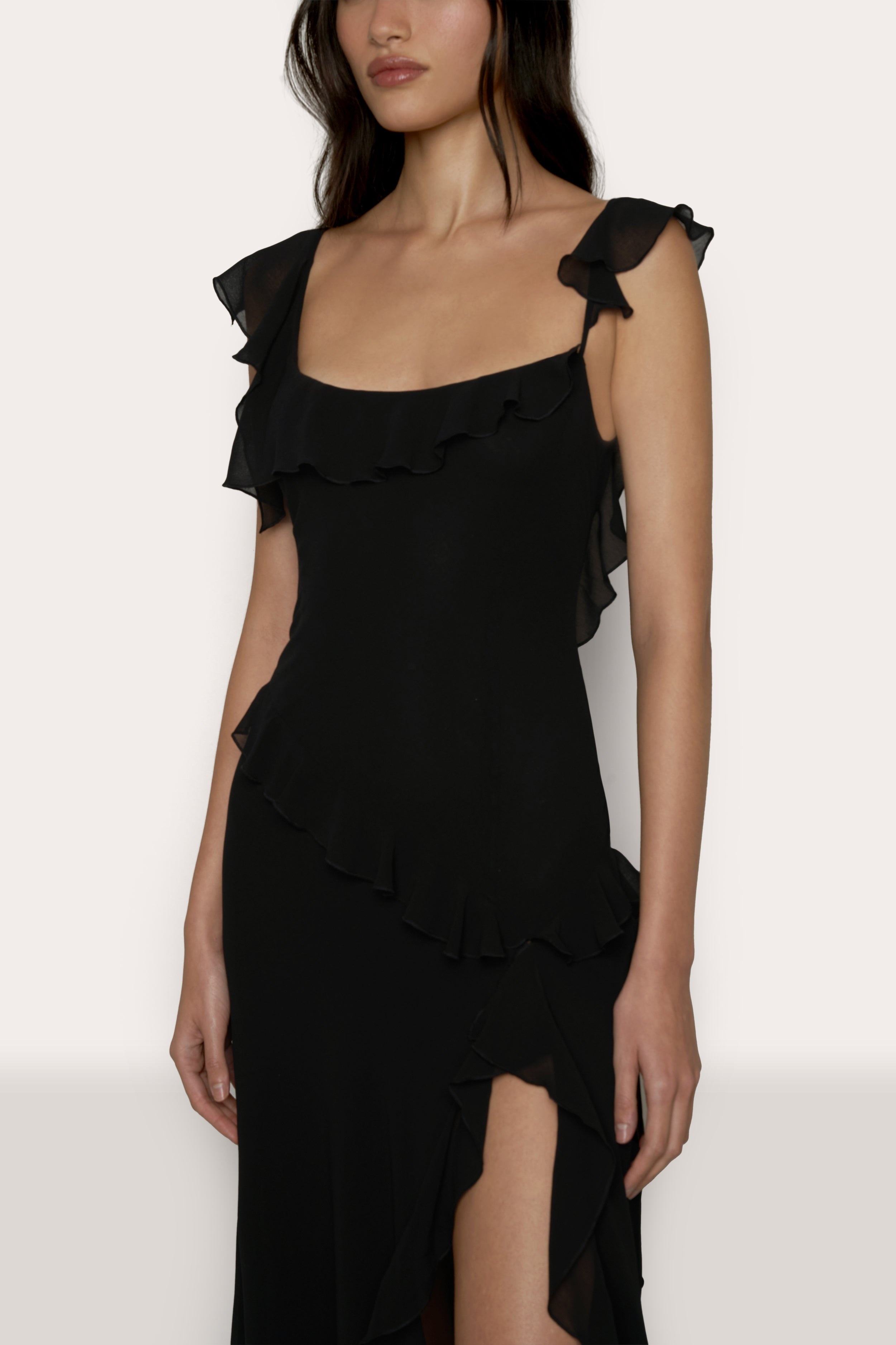 AVILA RUFFLE GOWN - 5