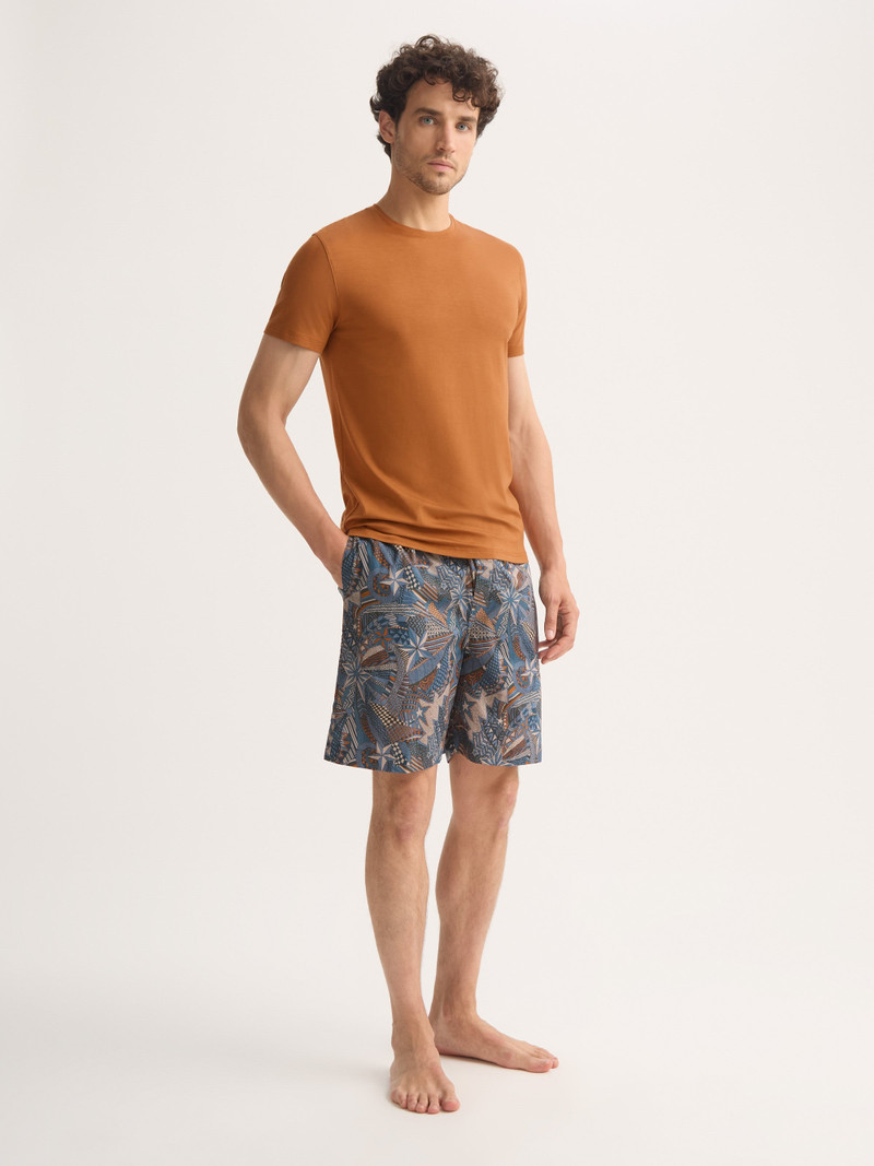 Basel Micro Modal T-Shirt Brick 3
