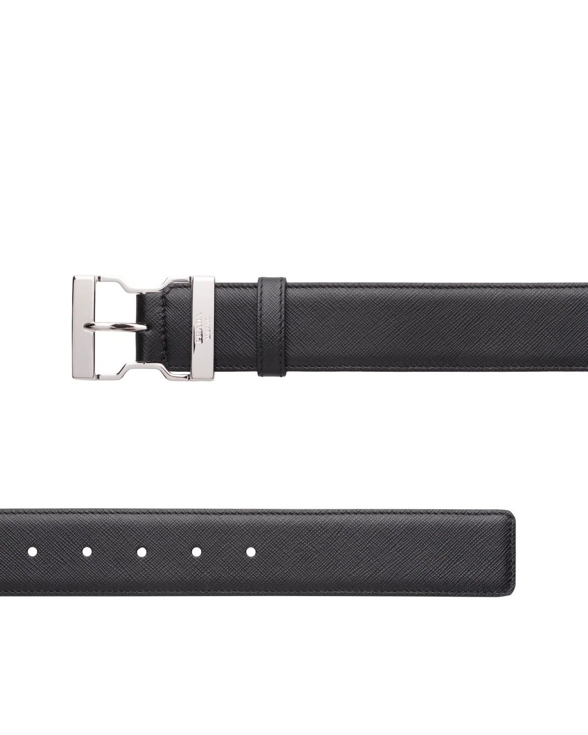 Saffiano Leather Belt - 3