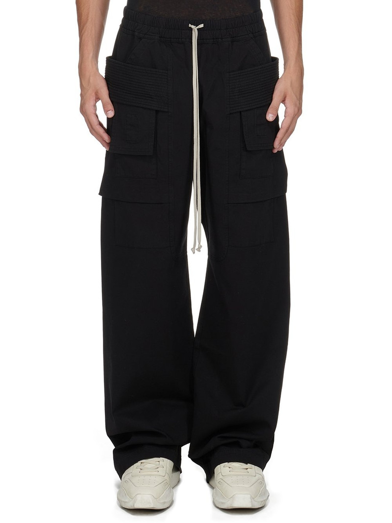 Furka Straight-Leg Cotton-Jersey Drawstring Cargo Trousers 1